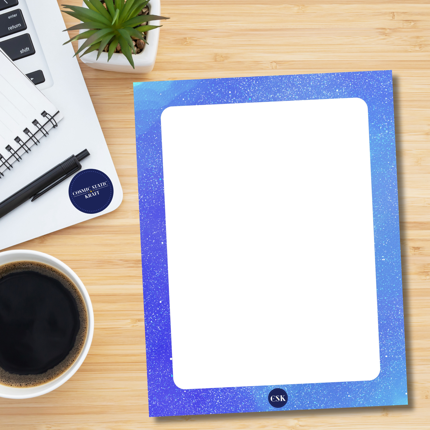 Cosmic Printable Blank Planner