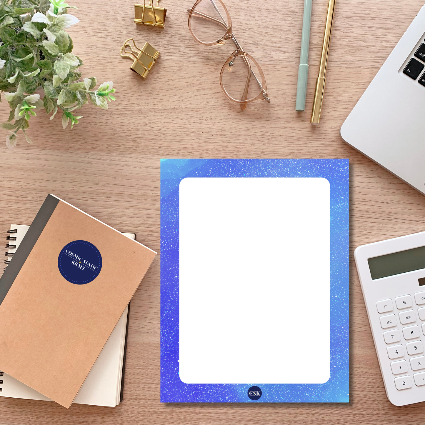 Cosmic Printable Blank Planner