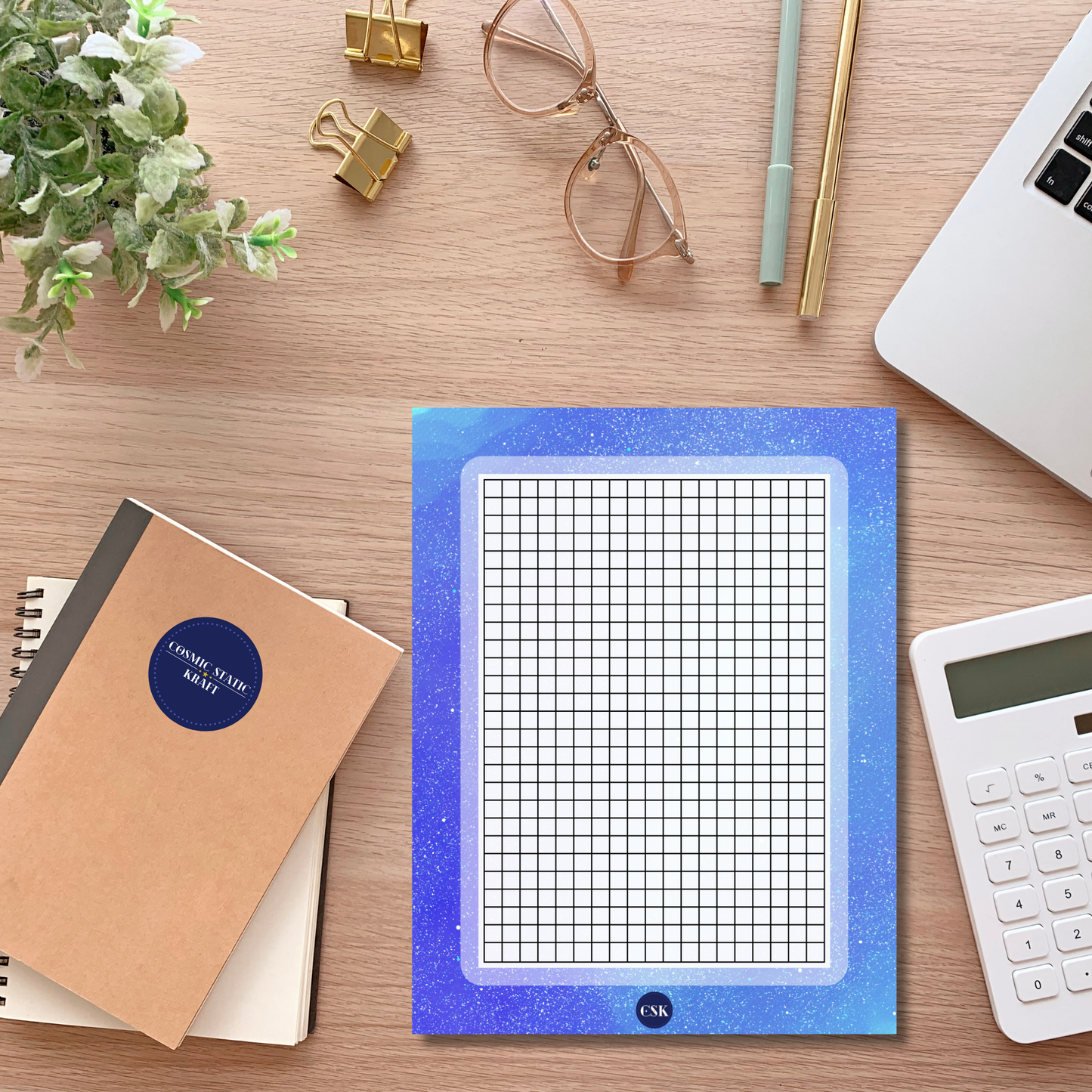 Cosmic Printable Grid Planner