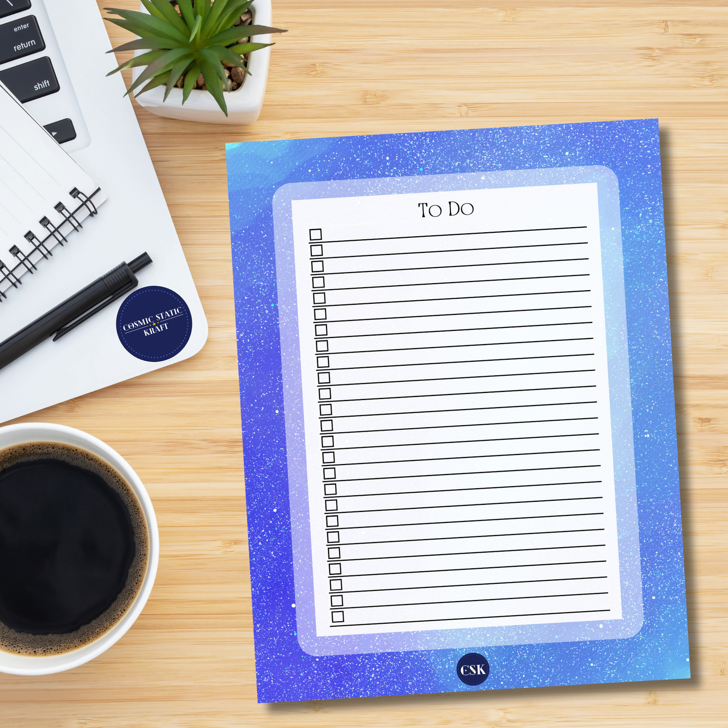 Cosmic Printable To-Do Planner