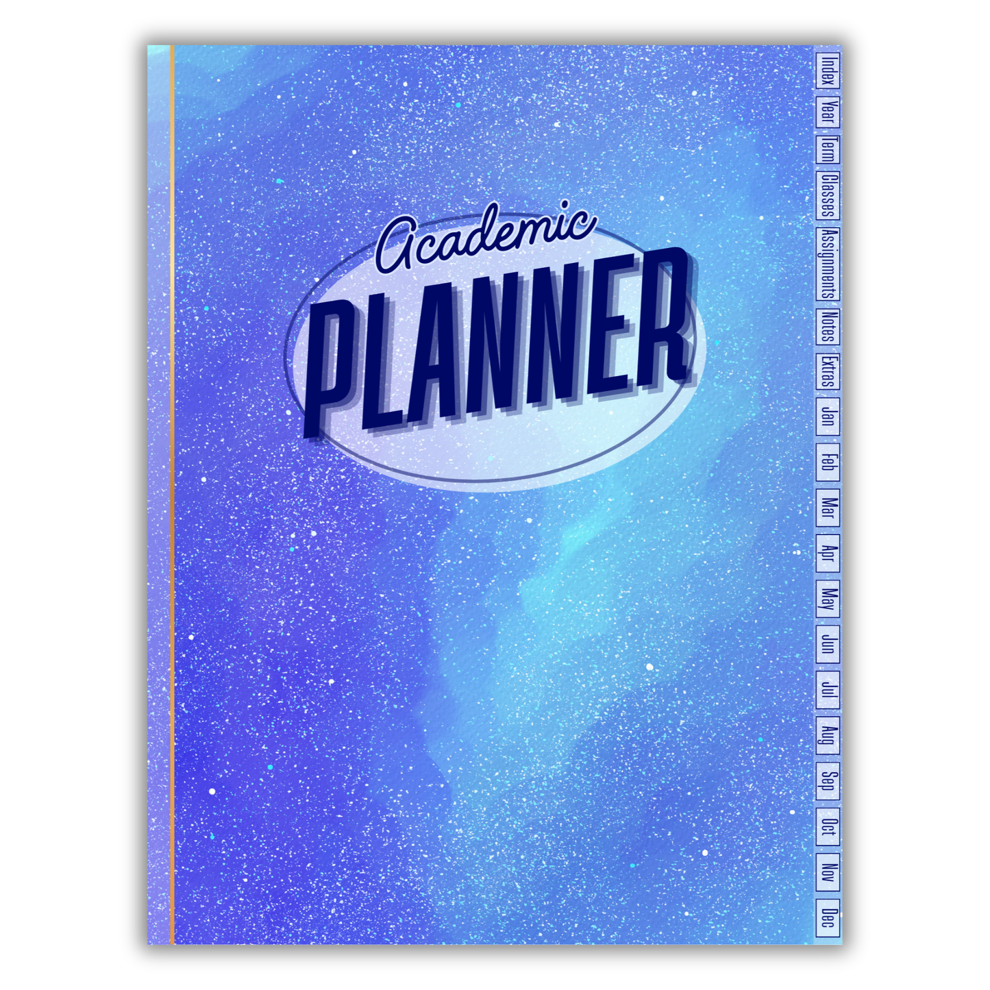 Cosmic Academic Digital Interactive Planner Monday Start
