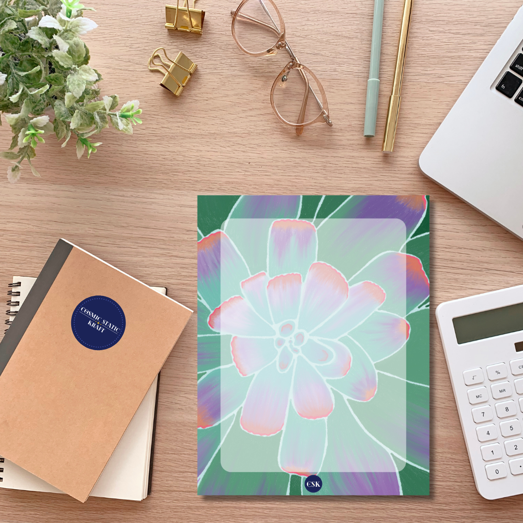 Succulent Printable Semi-Blank Planner