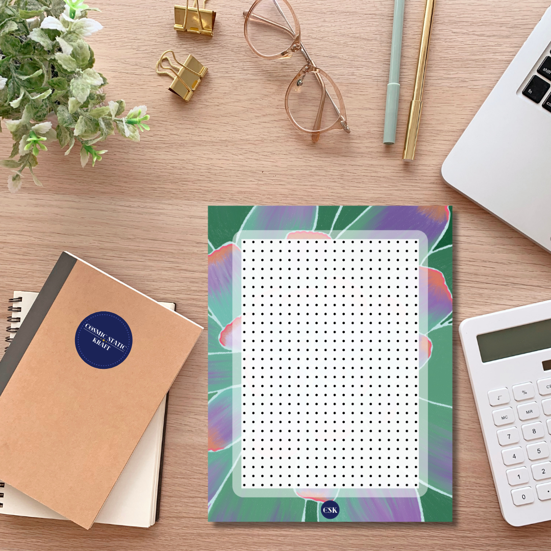 Succulent Printable Dot Planner