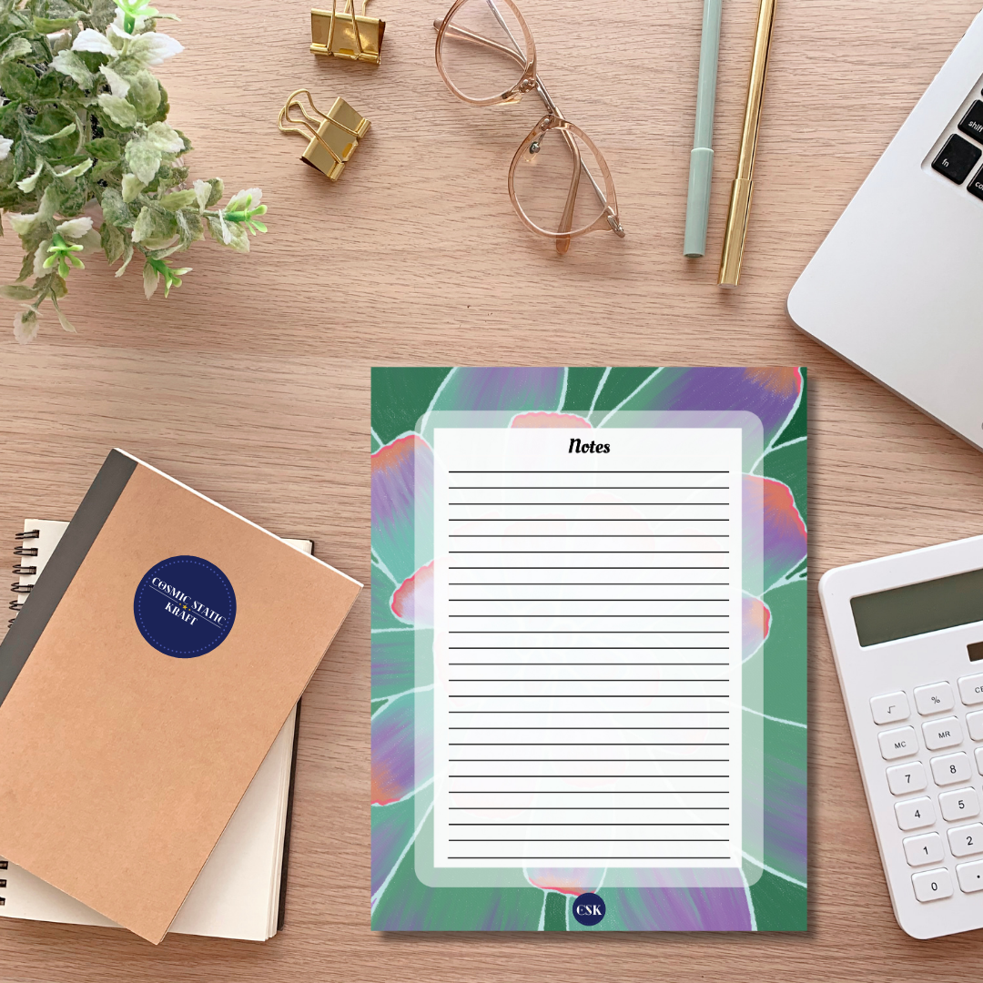 Succulent Printable Notes Planner