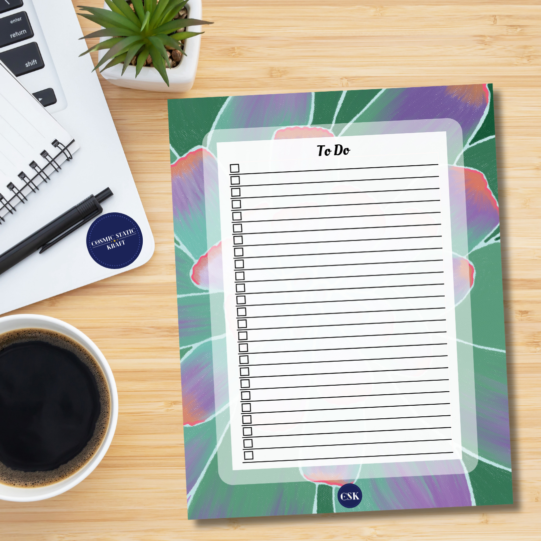 Succulent Printable To-Do Planner