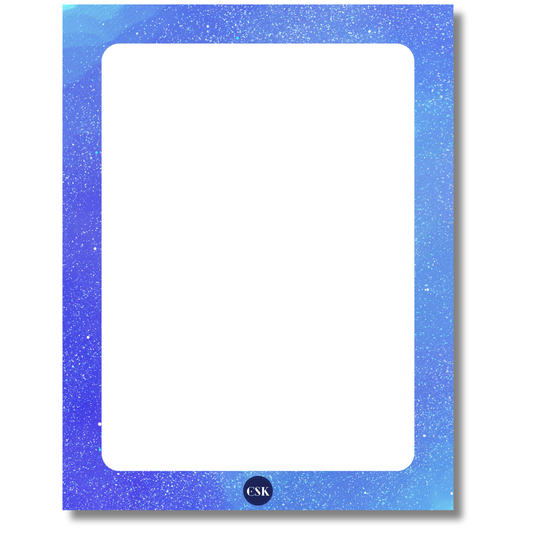 Cosmic Printable Blank Planner