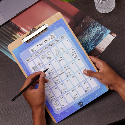 Cosmic Printable Monthly Planner