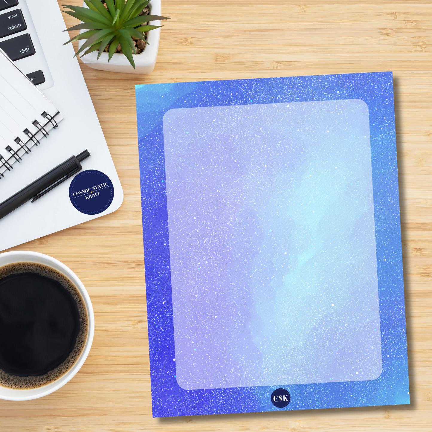 Cosmic Printable Semi-Blank Planner