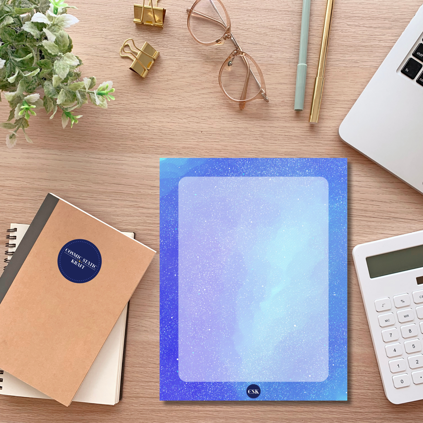 Cosmic Printable Semi-Blank Planner