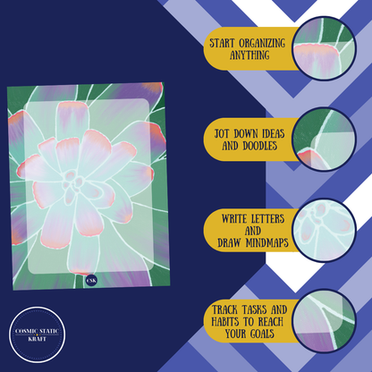 Succulent Printable Semi-Blank Planner