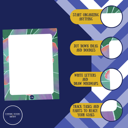 Succulent Printable Blank Planner