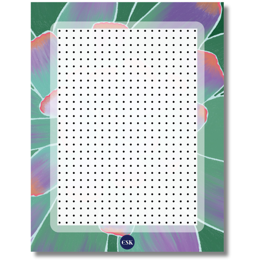 Succulent Printable Dot Planner
